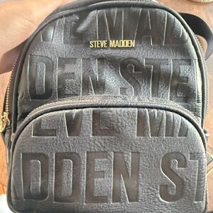Steve Madden Black Backpack